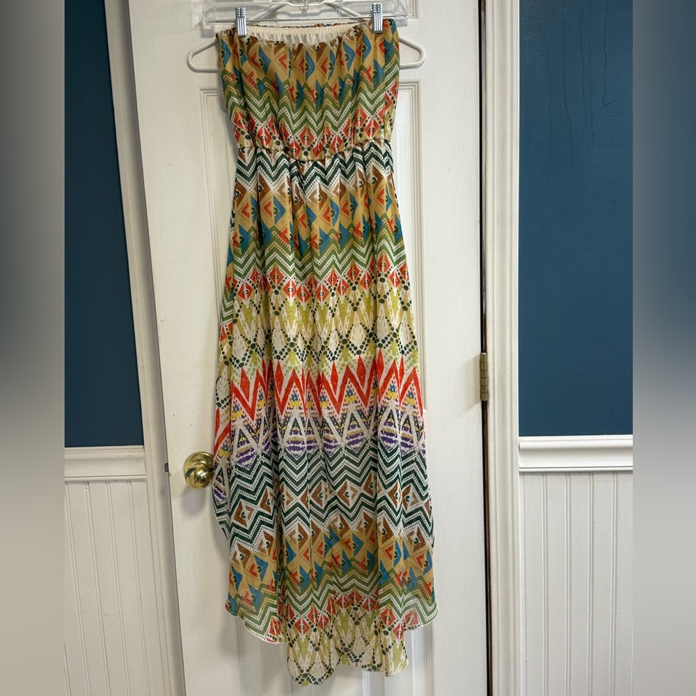 Snap Multicolor Patterned Garment